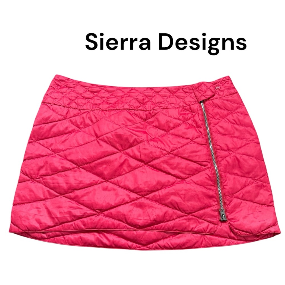 Sierra Designs Lightweight Packable 600 Fill Duck Down Skirt Sz XL Red